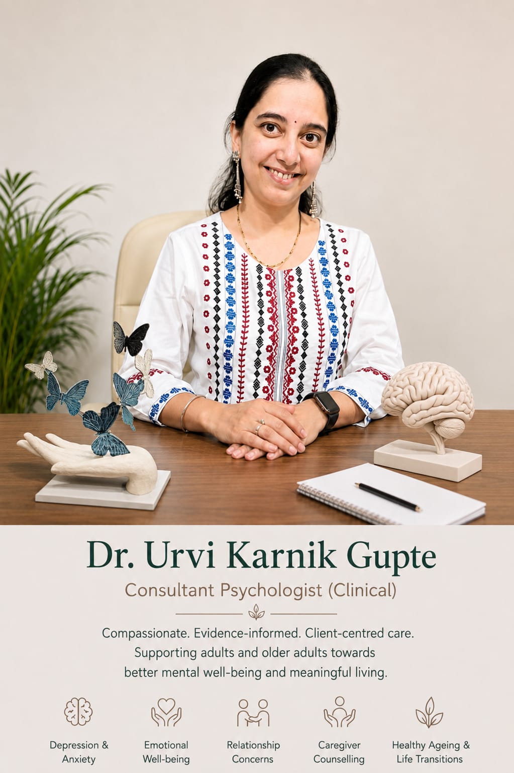 Urvi karnik Gupte PHD , MA psychology